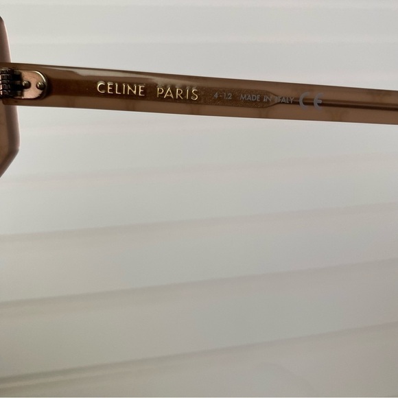 Celine | Women\'s Thin Story Butterfly Acetate Sunglasses Light Brown main image 7